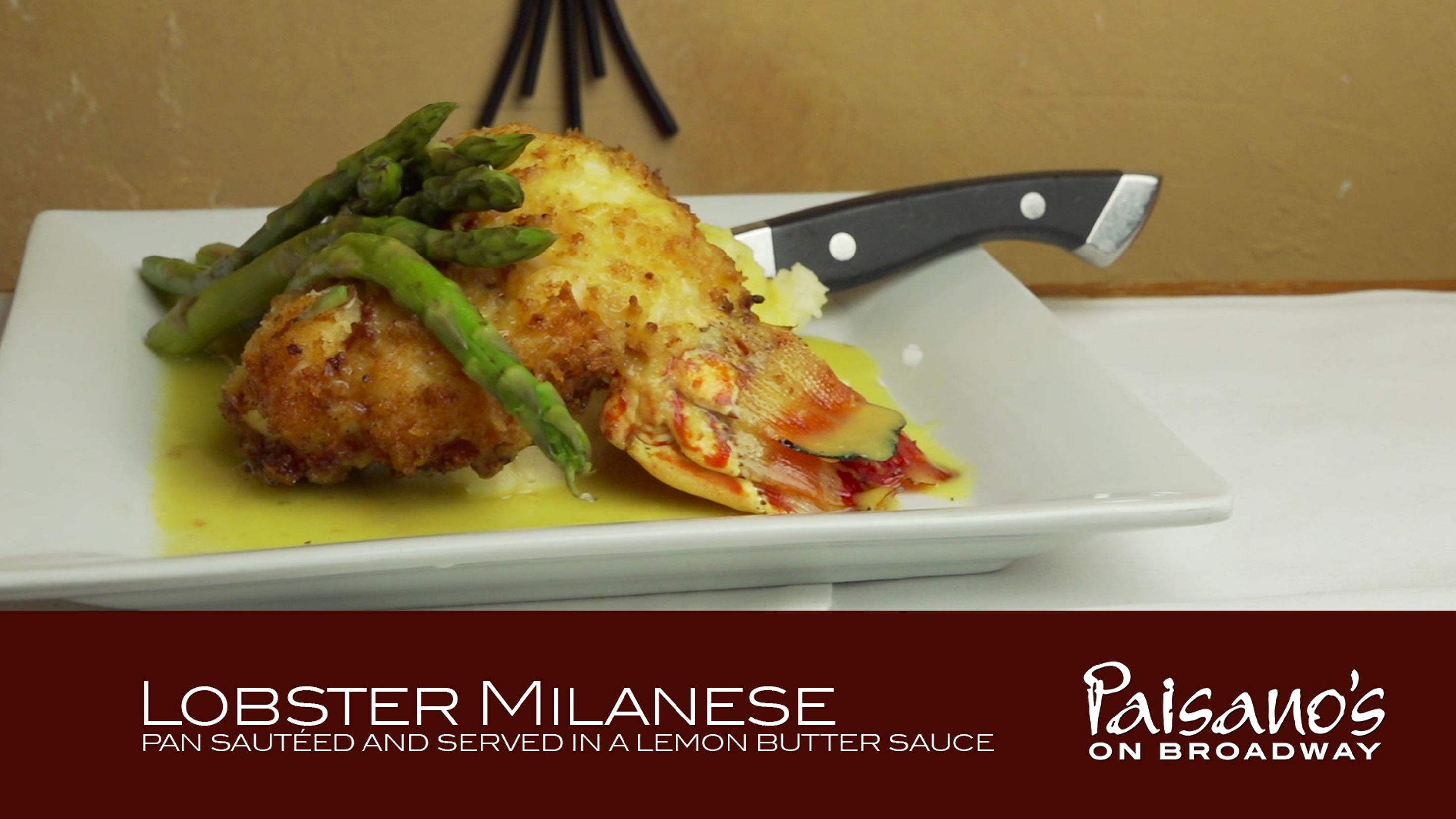 Paisano's On Broadway Sample Menu